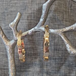 Elegant Gold Hoop Earrings